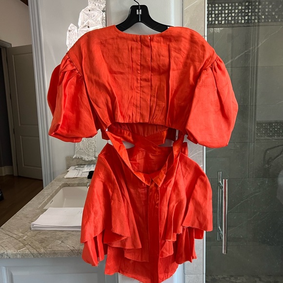 SOLD Aje Gracious Cut-Out Mini Dress - Picture 8 of 14